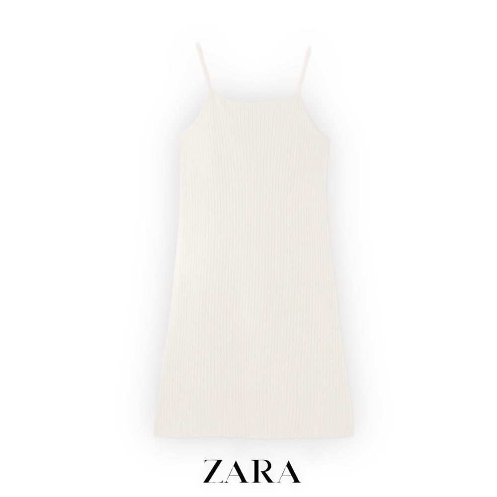 ZARA Kids | Cream | RIB KNIT DRESS NWT - Picture 2 of 7